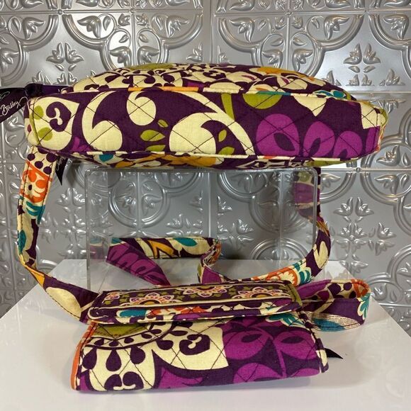 NWOT SETVera Bradley Plum Crazy Pattern - Picture 4 of 8